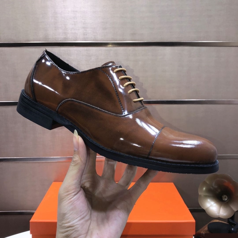 H**mes leather shoes